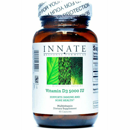 Innate Response Vitamin D3 5,000 IU, 60 capsules, front of bottle
