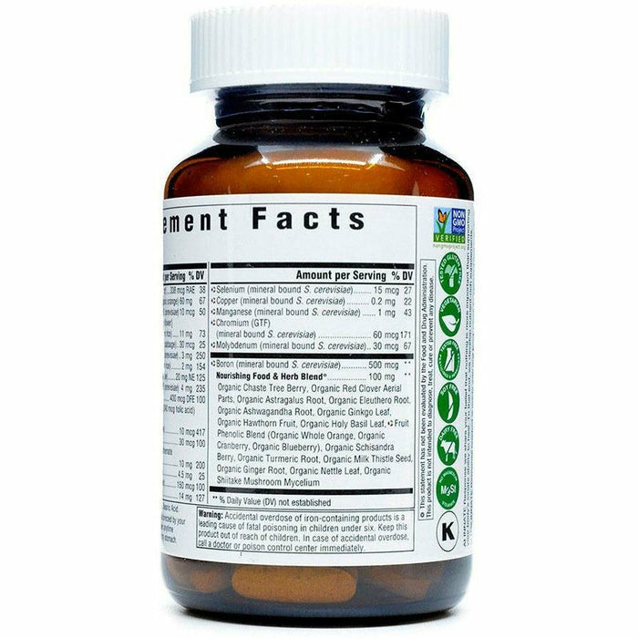 Innate Response Women Over 40 One Daily 60 tablets supplement facts label 2