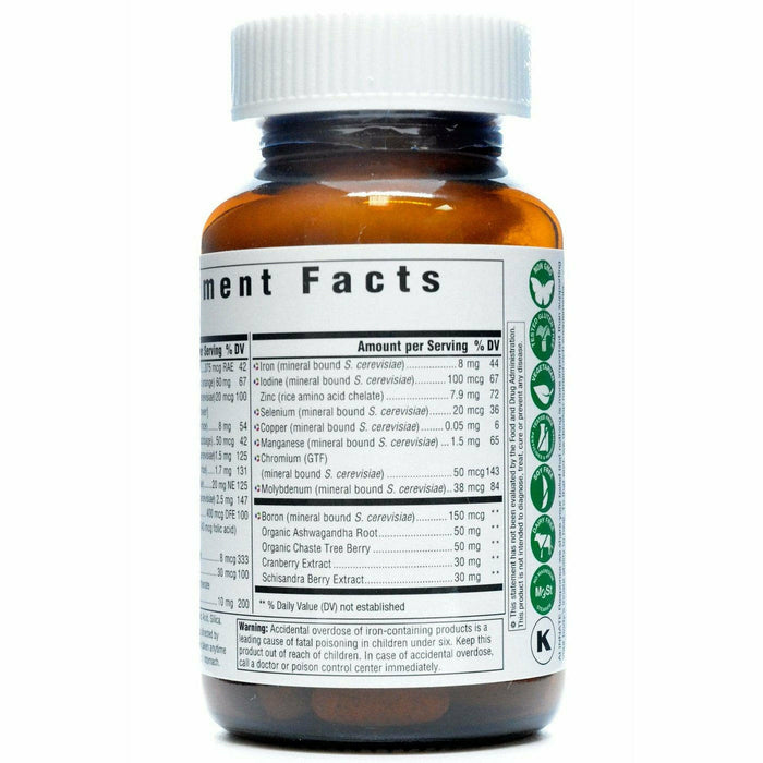 Women's One Daily 60 tablets by Innate Response, product label, view 2