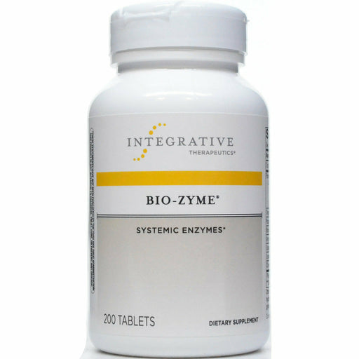 Integrative Therapeutics Bio-Zyme, 200 tablets, front of bottle