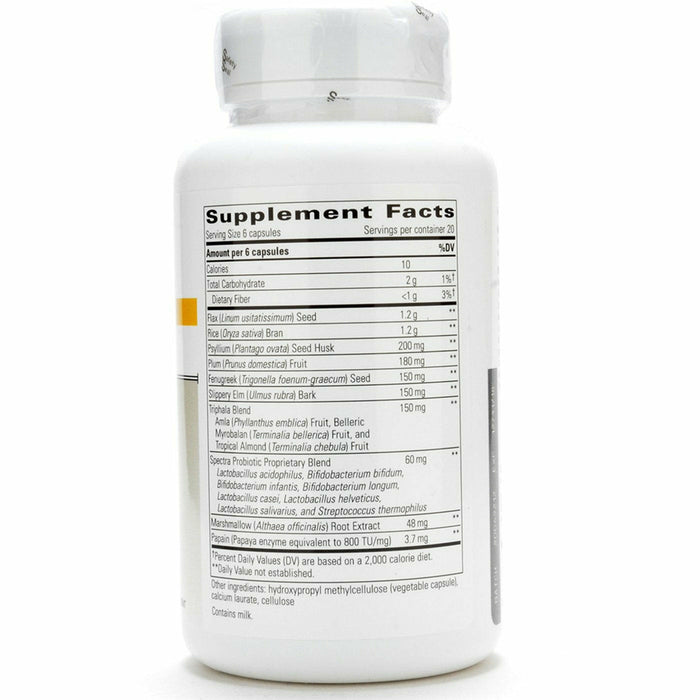 Integrative Therapeutics Blue Heron 120 capsules supplement facts label