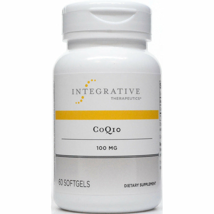 Integrative Therapeutics CoQ10 100 mg, 60 softgels, front of bottle