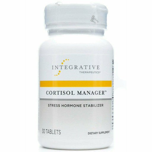Integrative Therapeutics Cortisol Manager, 30 tablets, front of bottle