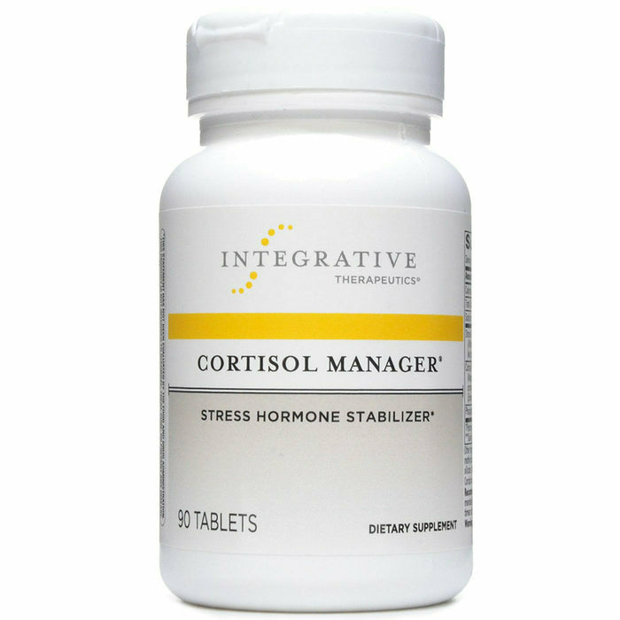 Integrative Therapeutics Cortisol Manager, 90 tablets, front of bottle