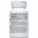 Integrative Therapeutics DHEA 25 mg 60 capsules supplement facts label