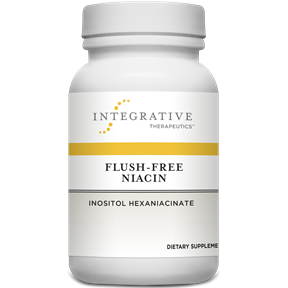Integrative Therapeutics Flush-Free Niacin, 60 capsules, front of bottle