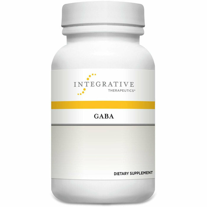 Integrative Therapeutics GABA 750 mg, 60 capsules, front of bottle