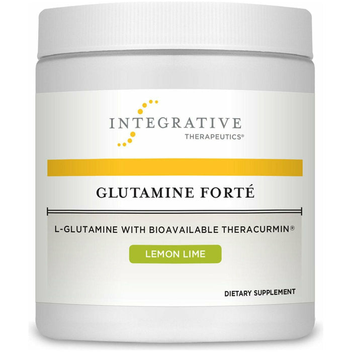 Integrative Therapeutics Glutamine Forte, 8.1 oz, front of canister, alternate view