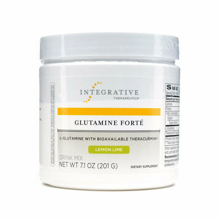 Integrative Therapeutics Glutamine Forte, 8.1 oz, front of canister