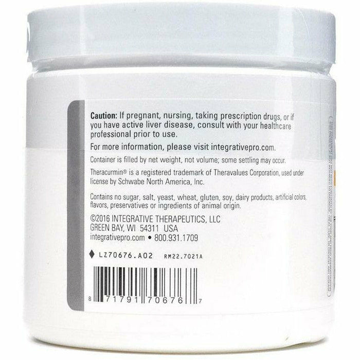 Integrative Therapeutics Glutamine Forte 8.1 oz suggested use label