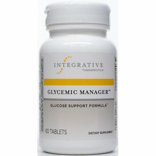 Integrative Therapeutics Glycemic Manager, 60 tablets, front of bottle