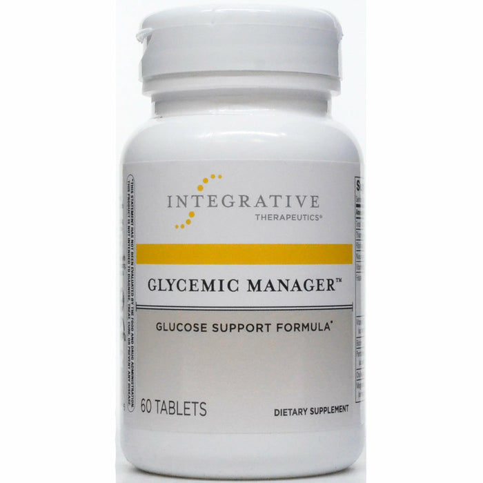 Integrative Therapeutics Glycemic Manager, 60 tablets, front of bottle