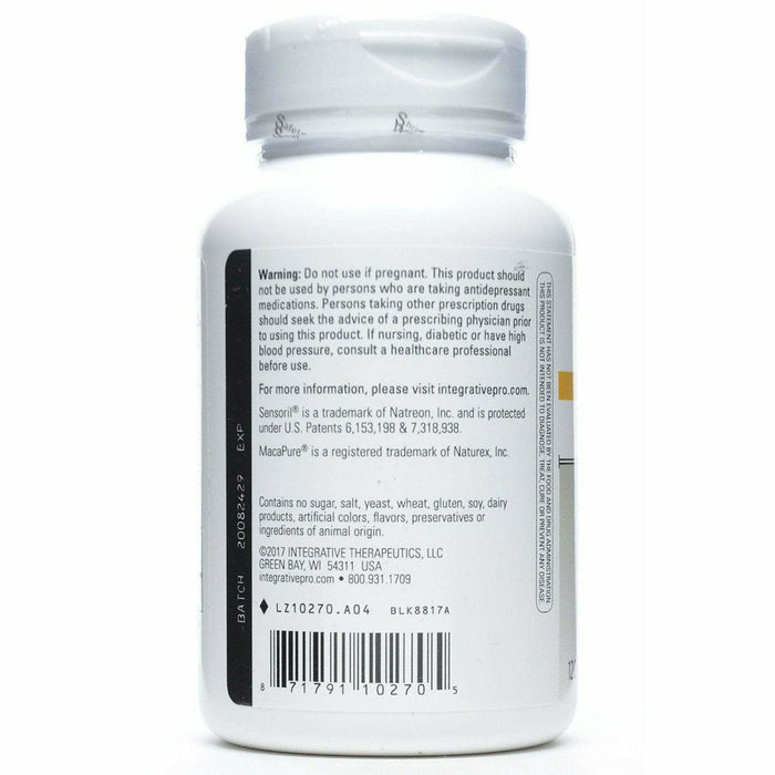 Integrative Therapeutics HPA Adapt 120 vegetarian capsules suggested use label