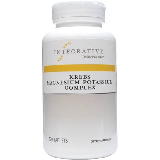 Integrative Therapeutics Krebs Magnesium-Potassium Complex, 120 tablets, front of bottle