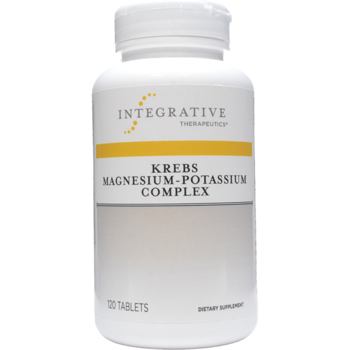 Integrative Therapeutics Krebs Magnesium-Potassium Complex, 120 tablets, front of bottle