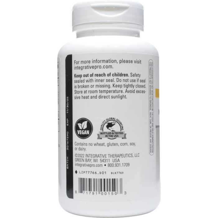 Integrative Therapeutics Krebs Magnesium-Potassium Complex 120 tablets suggested use label