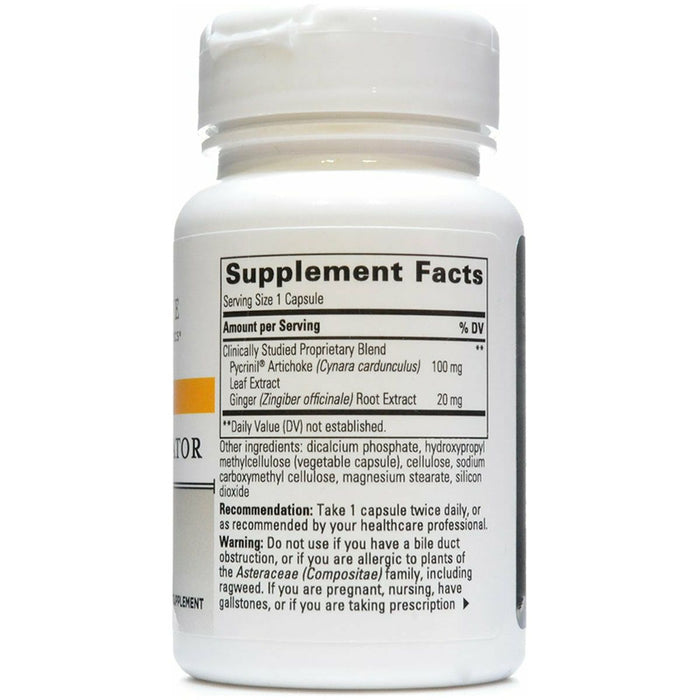 Integrative Therapeutics Motility Activator 60 capsules supplement facts label