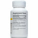 Integrative Therapeutics NAC 600 mg 60 capsules supplement facts label
