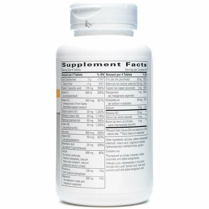 Integrative Therapeutics OsteoPrime Ultra 120 tablets supplement facts label