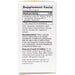 Integrative Therapeutics Pro-Flora Women's Probiotic 30 capsules supplement facts label
