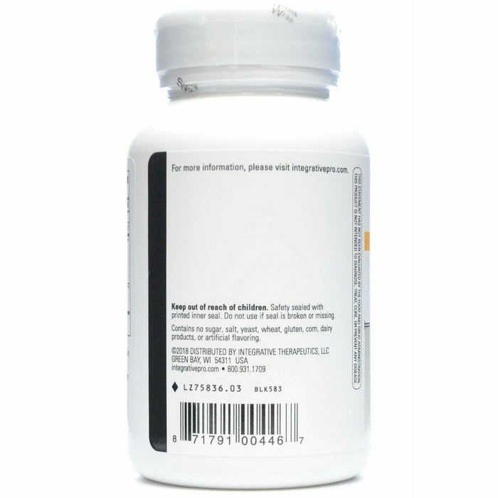 Integrative Therapeutics Resveratrol Ultra High Potency 60 softgels suggested use label