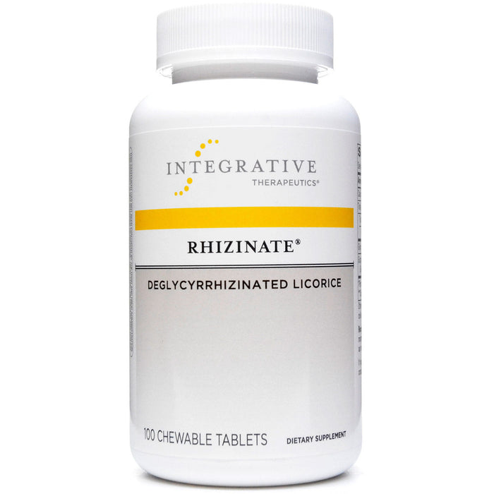 Integrative Therapeutics Rhizinate, 100 chewable tablets, front of bottle