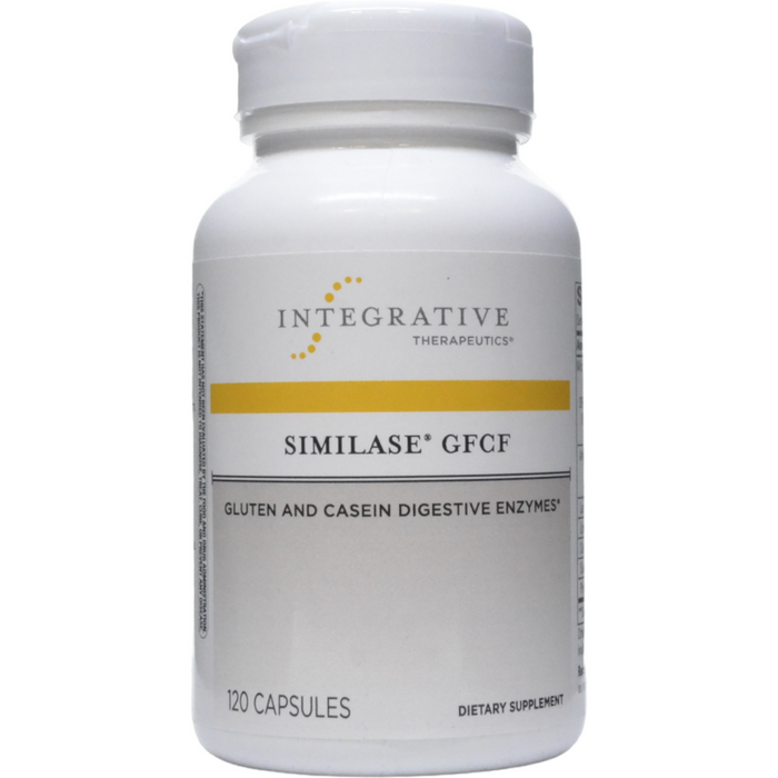 Integrative Therapeutics Similase GFCF, 120 capsules, front of bottle