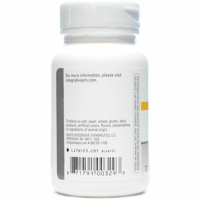 Integrative Therapeutics Vitaline CoQ10 Tropical Fruit 100 mg 30 chewable tablets suggested use label