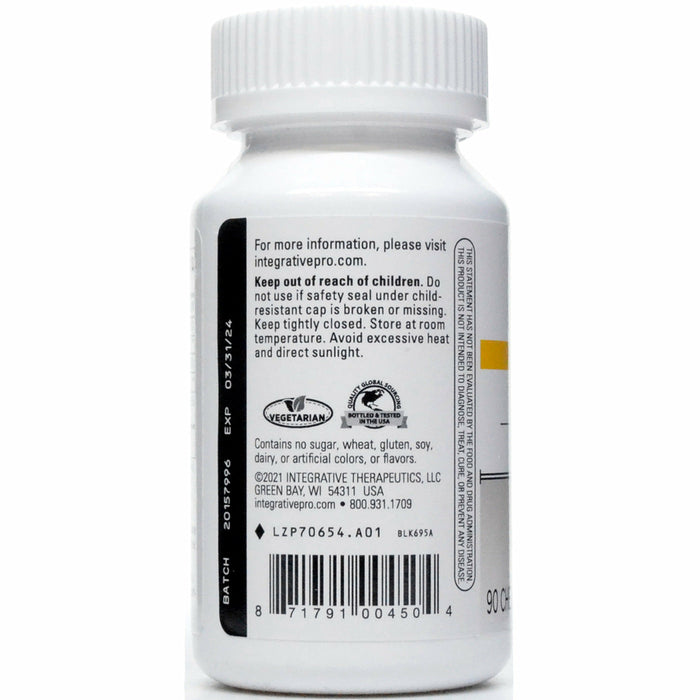 Integrative Therapeutics Vitamin D3 5,000 IU Chocolate 90 chewable tablets suggested use label