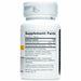 Integrative Therapeutics Zinc-Carnosine 60 vegetarian capsules supplement facts label