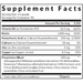 InterPlexus Adapt 90 capsules supplement facts label