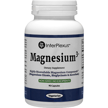 InterPlexus Magnesium3, 90 capsules, front of bottle