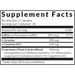InterPlexus Thyro-Dyne 60 capsules supplement facts label