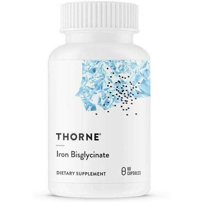 Thorne Research, Iron Bisglycinate 60 vegcaps