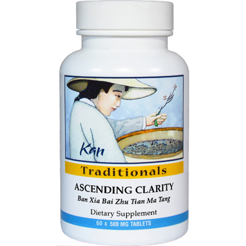 Kan Herbs Ascending Clarity, 60 tablets, front of bottle