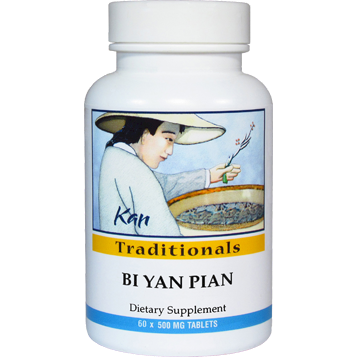 Kan Herbs Bi Yan Pian, 60 tablets, front of bottle