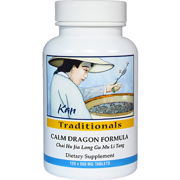 Kan Herbs Calm Dragon Formula, 120 tablets, front of bottle