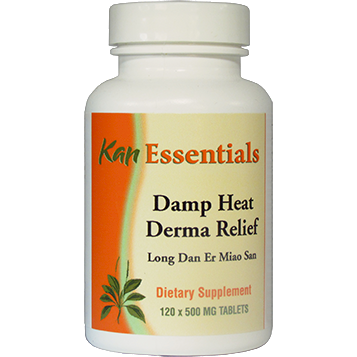 Kan Herbs Damp Heat Derma Relief, 120 tablets, front of bottle