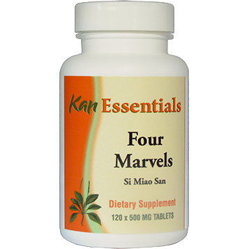 Kan Herbs Four Marvels, 120 tablets, front of bottle