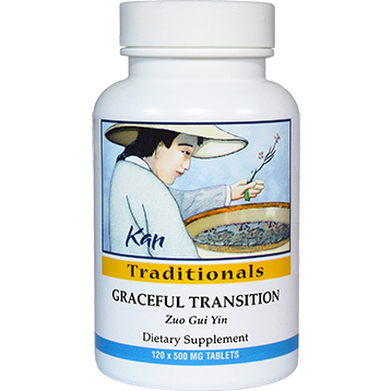 Kan Herbs Graceful Transition, 120 tablets, front of bottle