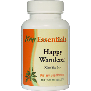 Kan Herbs Happy Wanderer, 120 tablets, front of bottle