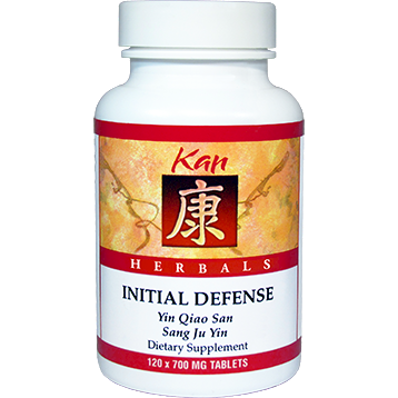 Kan Herbs Initial Defense, 120 tablets, front of bottle