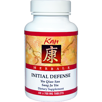 Kan Herbs Initial Defense, 60 tablets, front of bottle
