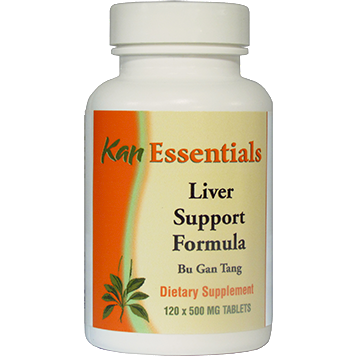 Kan Herbs Liver Support Formula, 120 tablets, front of bottle