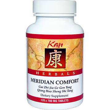 Kan Herbs Meridian Comfort, 120 tablets, front of bottle