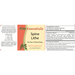 Kan Herbs Spine Lithe 60 tablets full label