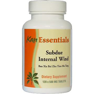 Kan Herbs Subdue Internal Wind, 120 tablets, front of bottle