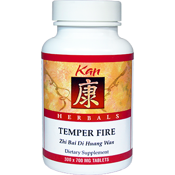 Kan Herbs Temper Fire, 300 tablets, front of bottle