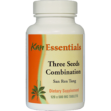 Kan Herbs Three Seeds Combination, 120 tablets, front of bottle