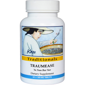 Kan Herbs Traumease, 60 tablets, front of bottle